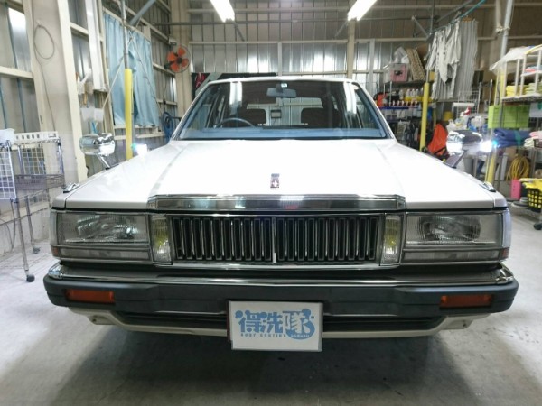 Y30セドリック・プレミアムコーティング後の正面