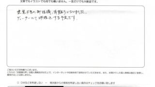 お客様の声【アウトランダー】