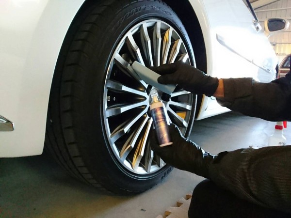 ホイールコーティング施工