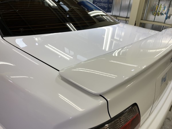 チェイサー・コーティング＆鈑金修理後のトランク