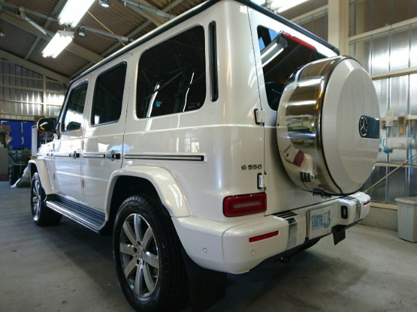 ゲレンデ・プレミアムコーティング後・左後方