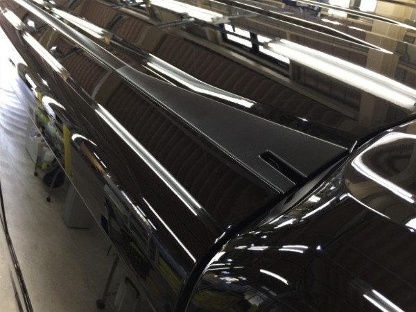 ステップワゴン・プレミアムコーティング後のルーフ付近