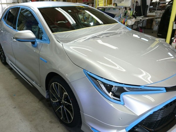 カローラスポーツ・研磨前