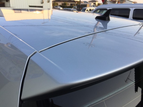 ゴルフ・プレミアムコーティング施工後のルーフ２