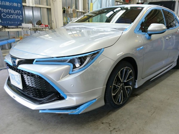 カローラスポーツ・研磨前2