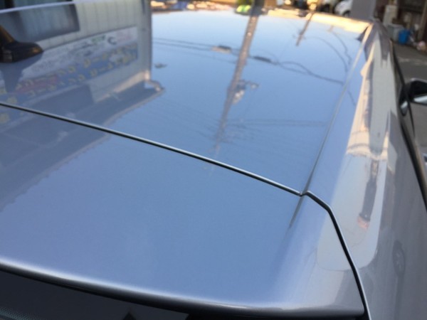 ゴルフ・プレミアムコーティング施工後のルーフ