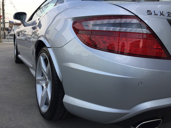 メルセデスベンツSLK・テールレンズコーティング