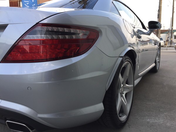 メルセデスベンツSLK・テールレンズコーティング2