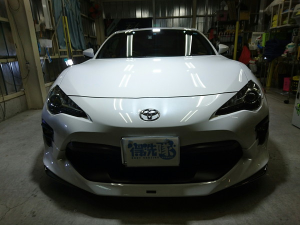 86・Sプレミアムコーティング後の正面