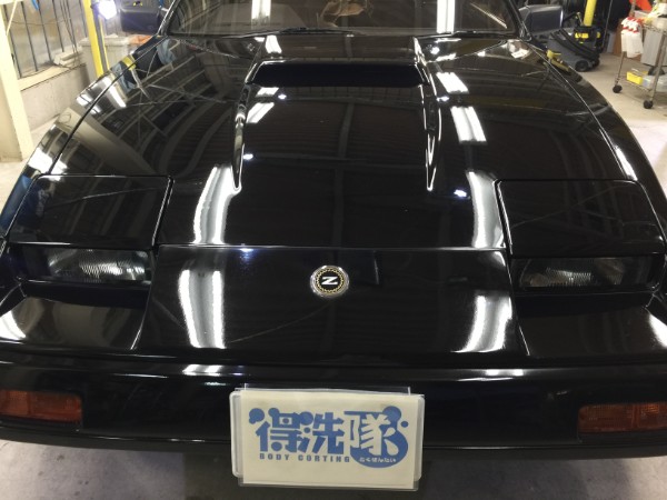 フェアレディZ（Z31）・Sプレミアムコーティング施工後のボンネット2