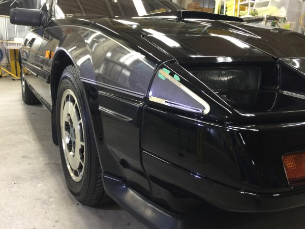 フェアレディZ（Z31）・Sプレミアムコーティング施工後の右フェンダー