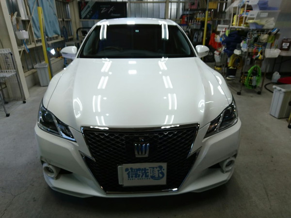 クラウン・プレミアムコーティング後・正面