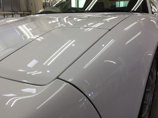 NSX・Sプレミアムコーティング(ダイヤ)・施工後の左ヘッドライト付近