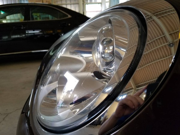 ミニ・ヘッドライトコーティング3・After