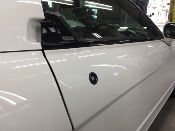 NSX・Sプレミアムコーティング(ダイヤ)・施工後の運転席ドアパネル