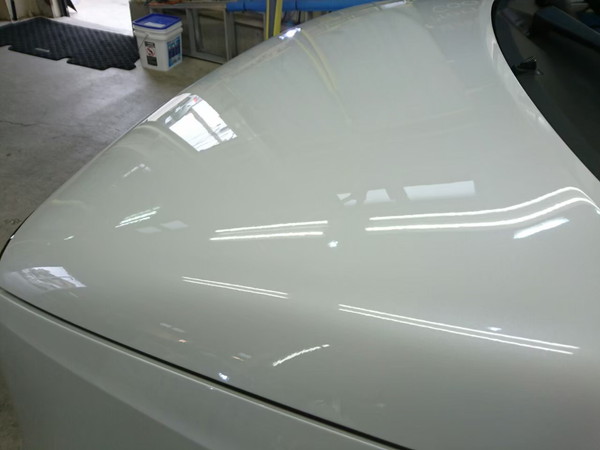 アルト・ワークス・プレミアムコーティング後のボンネット