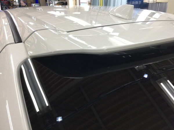 シビック・Sプレミアムコーティング施工後のルーフ