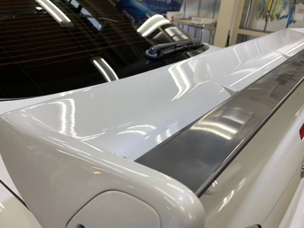 GT-R・ハイモースコート施工後のリアウイング
