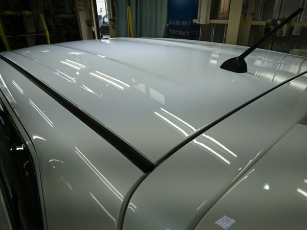 アルト・ワークス・プレミアムコーティング後のルーフ