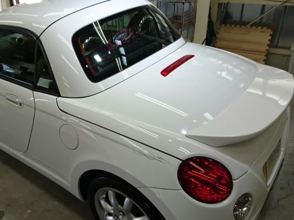 コペン・プレミアムコーティング後のトンランク2