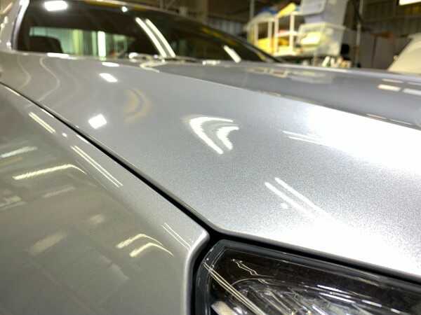 メルセデスベンツsl550・sプレミアムコーティング後のボンネット2