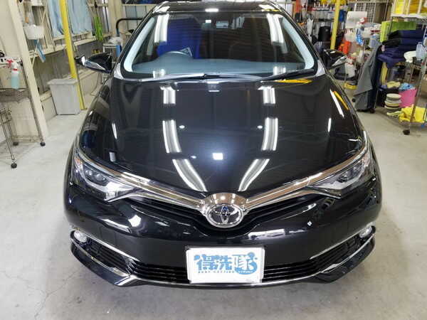 オーリス・プレミアムコーティング後の正面