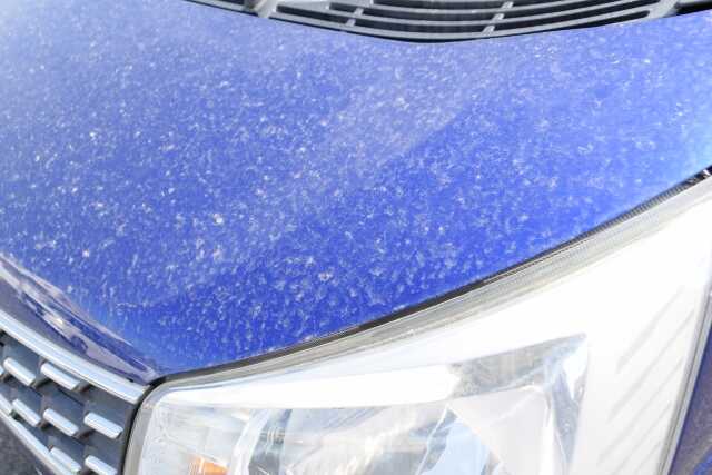 ガラスコーティングを施工したのに洗車してない車