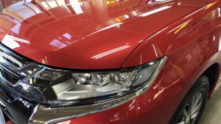 得洗隊でカーコーティングを施工したアウトランダーPHEV