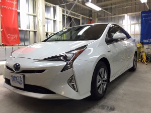 プリウス50系のカーコーティング1