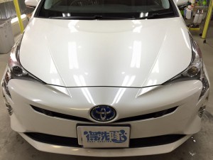 プリウス50系のカーコーティング2