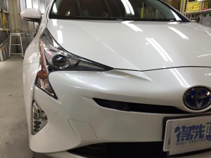 プリウス50系のカーコーティング3