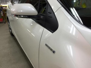 プリウス50系のカーコーティング7