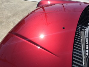 ミラジーノ（L700）のコーティング施工済みボンネット