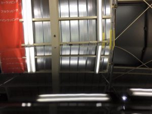 5メルセデスベンツE550・スタンダードコーティング（ルーフ）