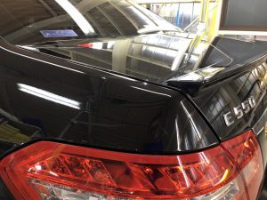 6メルセデスベンツE550・スタンダードコーティング（トランク）