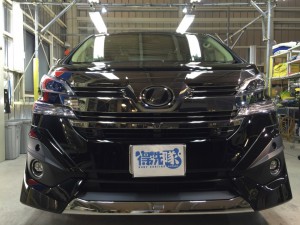 ヴェルファイア（30系）の正面