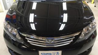 2アリオンのガラスコーティング・正面より