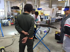 コーティング技能検定2級・3級試験（得洗隊にて）2016051811