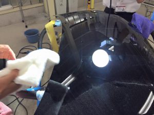 コーティング技能検定2級・3級試験（得洗隊にて）2016051814