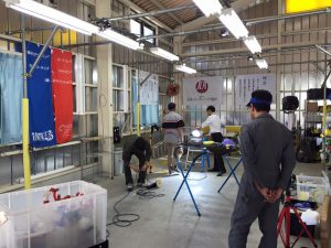 コーティング技能検定2級・3級試験（得洗隊にて）201605183