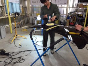 コーティング技能検定2級・3級試験（得洗隊にて）201605185