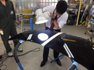 コーティング技能検定2級・3級試験（得洗隊にて）201605187