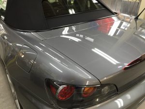 S2000・プレミアムコーティング・助手席テールランプ周辺