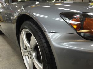 S2000・プレミアムコーティング・運転席ヘッドライト周辺