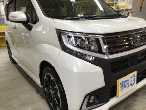 ハスラー・スタンダードコーティング・運転席側前方より