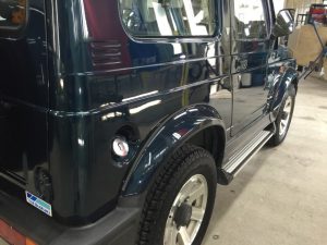ジムニー・スタンダードコーティング・運転席後方より