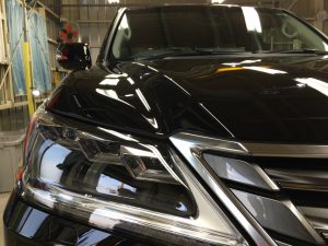 レクサスLX570・プレミアムコーティング・運転席側正面