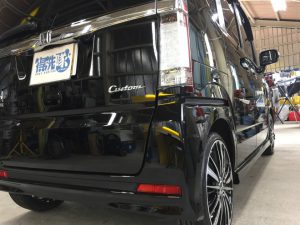 NBOX・プレミアムコーティング・運転席側後方より