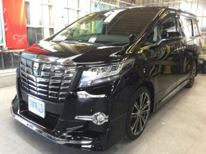 アルファード・プレミアムコーティング＆ホイールコーティング＆窓ガラスコーティング