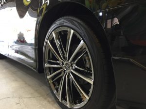アルファード・ホイールコーティング・運転席前